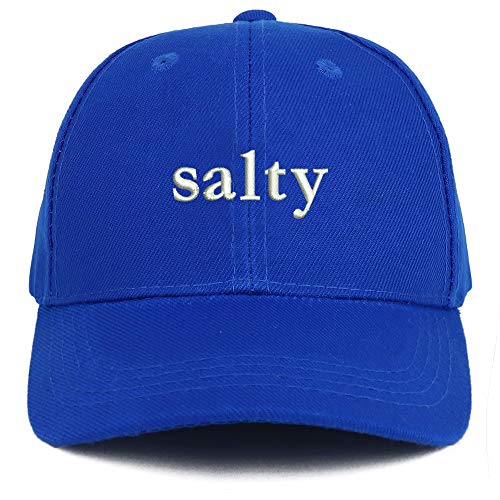 Trendy Apparel Shop Salty Embroidered Youth Size Kids Structured Baseball Cap