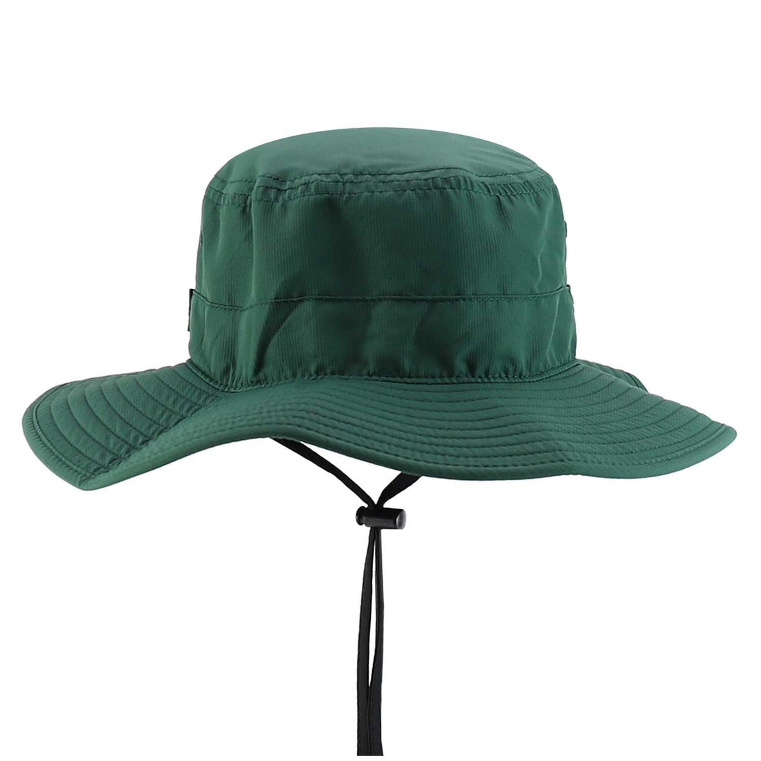 Trendy Apparel Shop Outdoor Large Brim Micro Mesh Performance Boonie Bucket Hat with Strap