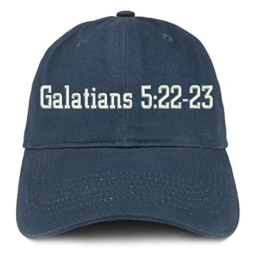 Trendy Apparel Shop Galatians 5:22-23 Low Profile Soft Cotton Baseball Cap