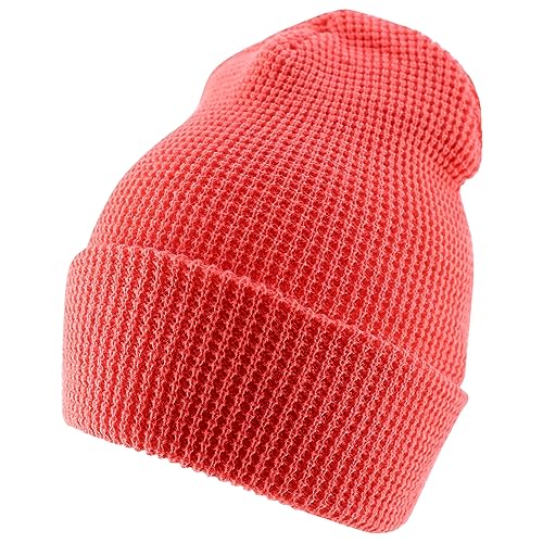 Trendy Apparel Shop Warm Waffle Knit Cuff Beanie