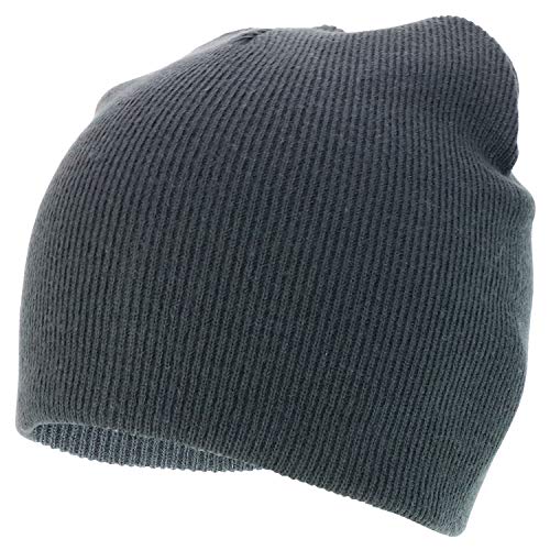 Trendy Apparel Shop Soft Acrylic Winter Knit Skull Cap Short Beanie