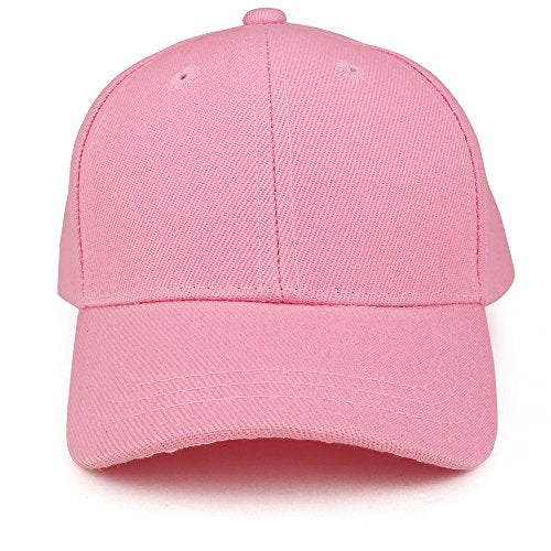 Trendy Apparel Shop Plain Infants Size Structured Adjustable Baseball Cap