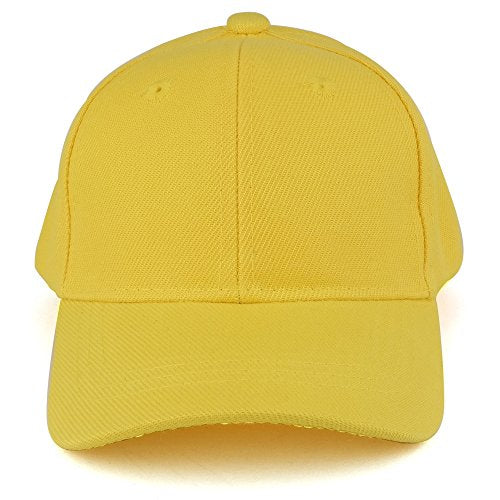 Trendy Apparel Shop Plain Infants Size Structured Adjustable Baseball Cap