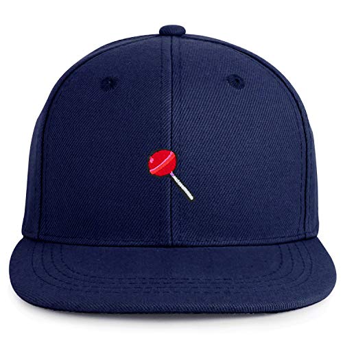 Trendy Apparel Shop Lollipop Patch Structured Infant Flatbill Snapback Cap