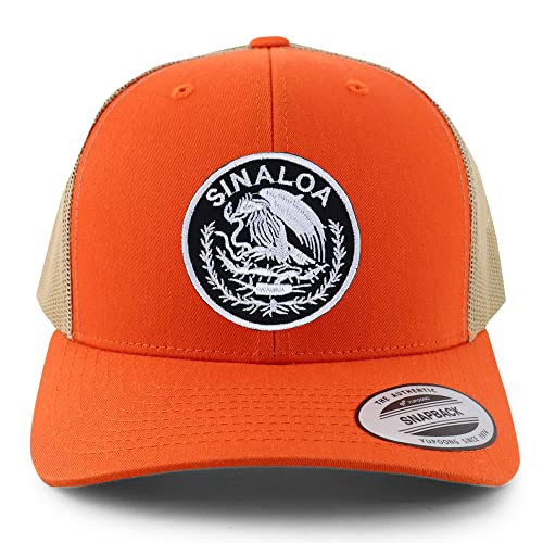 Trendy Apparel Shop Sinaloa Mexico Patch 6 Panel Trucker Mesh Cap