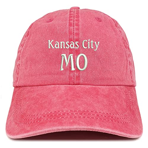 Trendy Apparel Shop Kansas City MO Embroidered Pigment Dyed Washed Baseball Cap