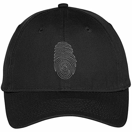 Trendy Apparel Shop Thumb Print Embroidered Dad Hat Baseball Cap