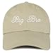 Trendy Apparel Shop Youth Size Big Bro Embroidered Unstructured Cotton Baseball Cap