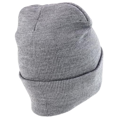 Trendy Apparel Shop Warm Knit MEX Patch Cuff Beanie