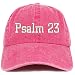 Trendy Apparel Shop Psalm 23 Washed Pigment Dyed Baseball Cap