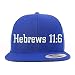 Trendy Apparel Shop Hebrew 11:6 Embroidered Flatbill Snapback