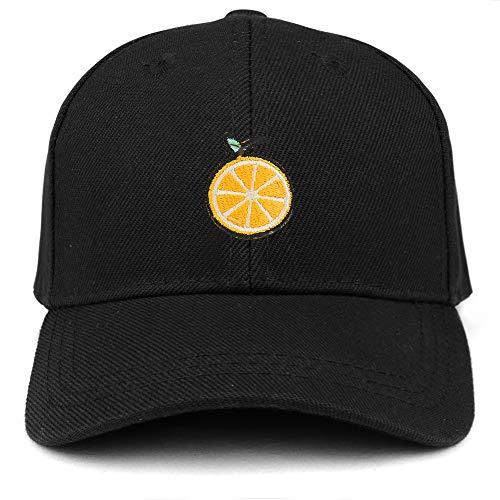 Trendy Apparel Shop Orange Patch Structured Youth Baseball Cap
