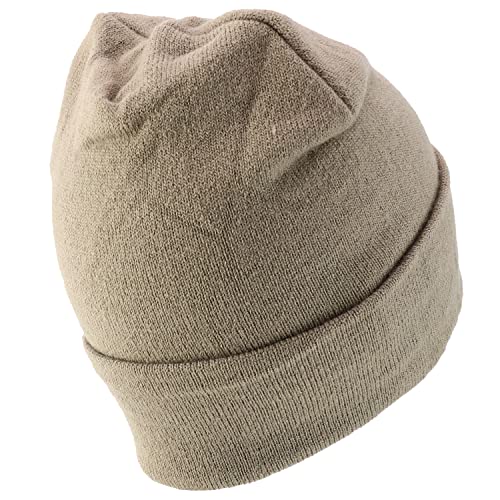 Trendy Apparel Shop Made in USA Patriotic Pattern Long Cuff Winter Beanie