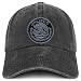 Trendy Apparel Shop Jalisco Mexico Charcoal Embroidered Patch Pigment Dyed Washed Baseball Cap