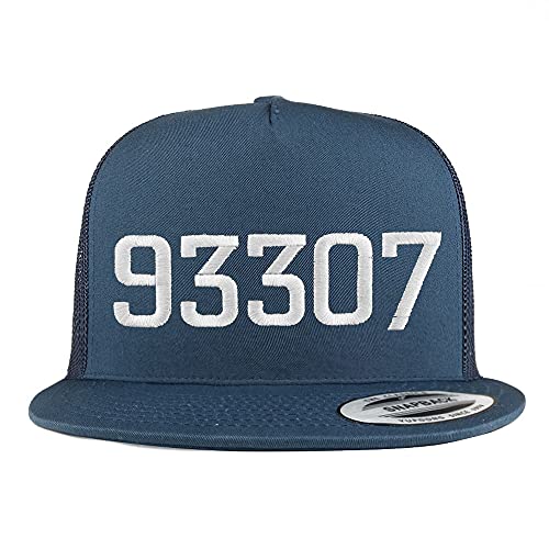 Trendy Apparel Shop 93307 Bakersfield CA Old English 5 Panel Flatbill Trucker Cap