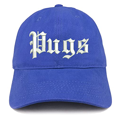Trendy Apparel Shop Old English Pugs Low Profile Soft Cotton Baseball Cap