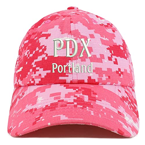 Trendy Apparel Shop PDX Portland Low Profile Soft Cotton Baseball Cap