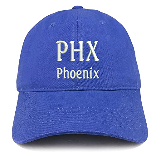 Trendy Apparel Shop PHX Pheonix Low Profile Soft Cotton Baseball Cap