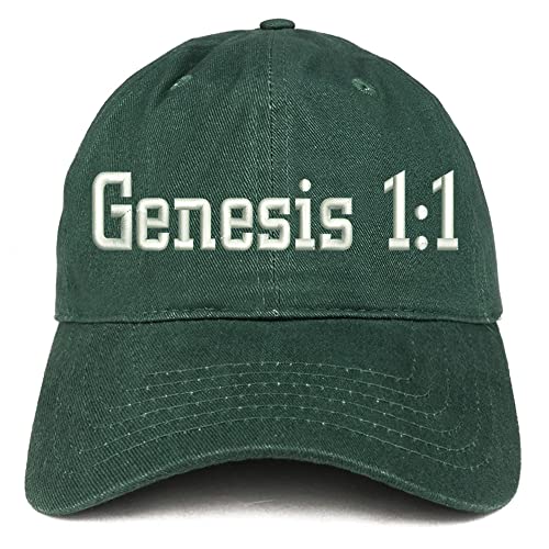 Trendy Apparel Shop Genesis 1:1 Low Profile Soft Cotton Baseball Cap