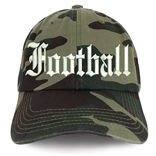 Trendy Apparel Shop Old English Football Low Profile Soft Cotton Baseball Cap