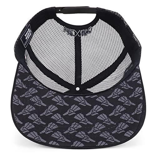 Trendy Apparel Shop XXL Hecho En Mexico Eagle 3D Embroidered Flatbill Snapback Mesh Cap