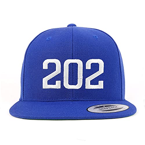 Trendy Apparel Shop Washington DC 202 Old English Embroidered Flatbill Snapback