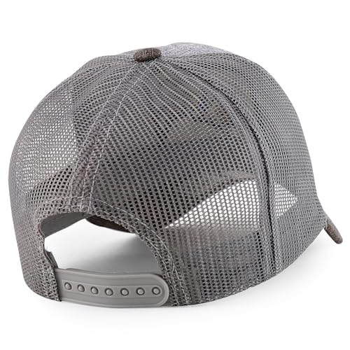 Trendy Apparel Shop Rodeo Patch Structured Curved Bill Mesh Snapback Baseball Cap