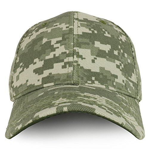 Trendy Apparel Shop Plain Structured Crown Adjustable Baseball Cap