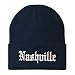 Trendy Apparel Shop Nashville Old English Embroidered Long Cuff Beanie