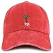 Trendy Apparel Shop Fiji with Palm Tree Embroidered Pigment Dyed Cotton Baseball Cap