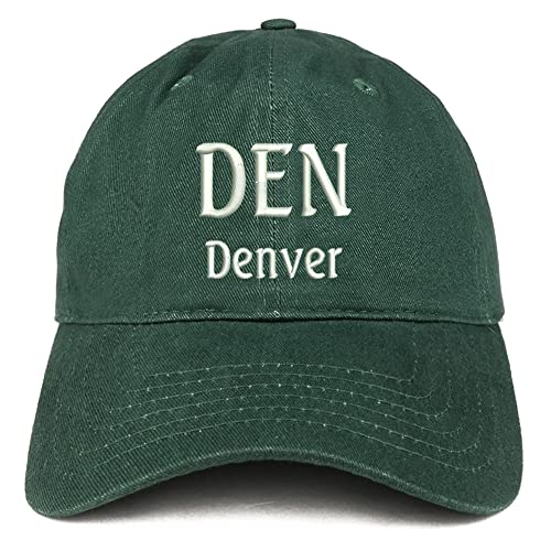 Trendy Apparel Shop DEN Denver Low Profile Soft Cotton Baseball Cap
