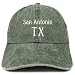 Trendy Apparel Shop San Antonio TX Embroidered Pigment Dyed Washed Baseball Cap