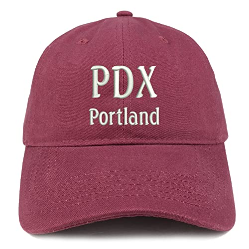 Trendy Apparel Shop PDX Portland Low Profile Soft Cotton Baseball Cap