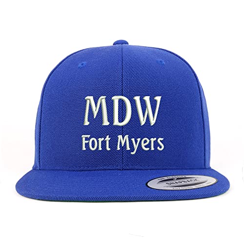 Trendy Apparel Shop MDW Fort Myers Embroidered Flatbill Snapback