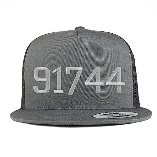 Trendy Apparel Shop 91744 La Puente CA Old English 5 Panel Flatbill Trucker Cap