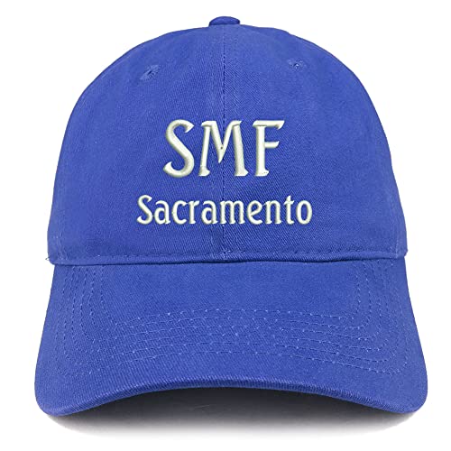 Trendy Apparel Shop SMF Sacramento Low Profile Soft Cotton Baseball Cap