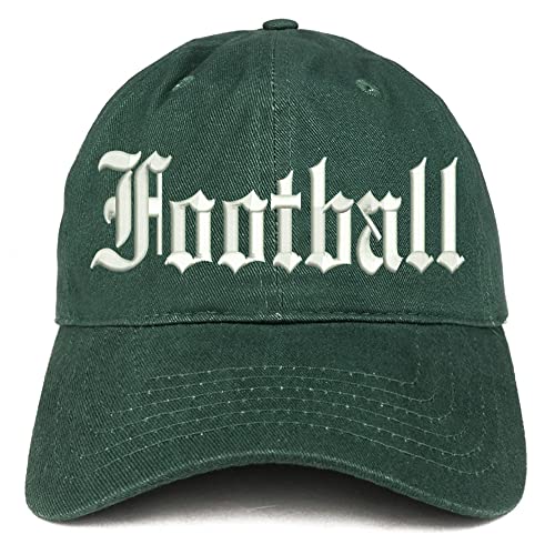 Trendy Apparel Shop Old English Football Low Profile Soft Cotton Baseball Cap