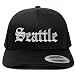 Trendy Apparel Shop Seattle Old English 6 Panel Trucker Mesh Cap