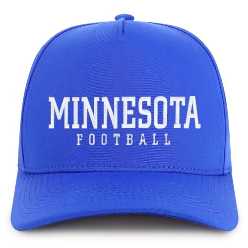 Trendy Apparel Shop Minnesota Embroidered 5 Panel Structured Baseball Cap