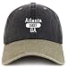 Trendy Apparel Shop Atlanta Est.1837 Embroidered Pigment Dyed Cotton Baseball Cap