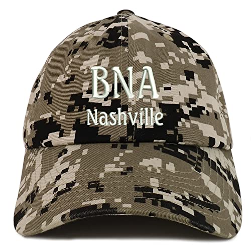 Trendy Apparel Shop BNA Nashville Low Profile Soft Cotton Baseball Cap