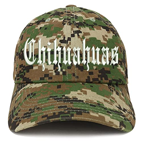 Trendy Apparel Shop Old English Chihuahuas Low Profile Soft Cotton Baseball Cap