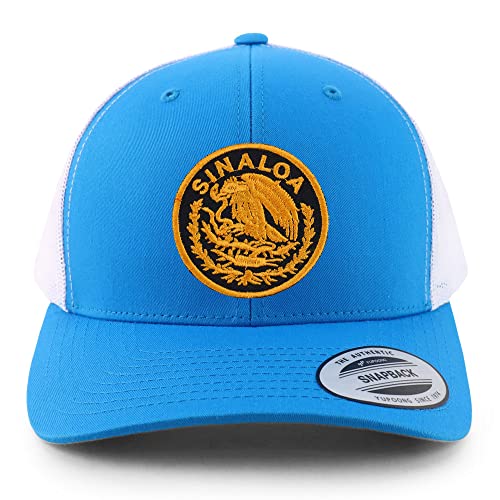 Trendy Apparel Shop Sinaloa Mexico Patch 6 Panel Trucker Mesh Cap