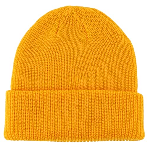 Trendy Apparel Shop Warm Winter Acrylic Ribbed Knit Cuff Beanie Hat