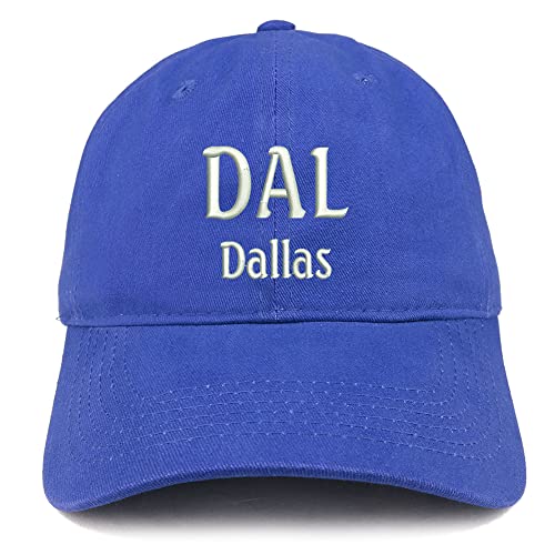Trendy Apparel Shop DAL Dallas Low Profile Soft Cotton Baseball Cap