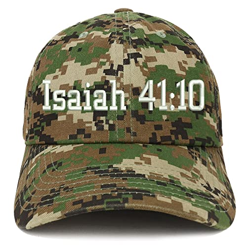 Trendy Apparel Shop Isaiah 41:10 Low Profile Soft Cotton Baseball Cap