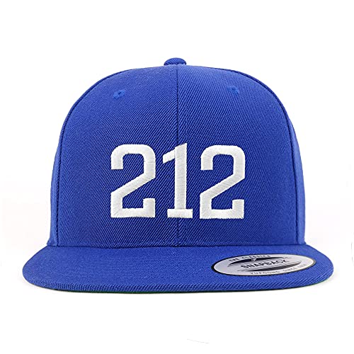 Trendy Apparel Shop New York City 212 Old English Embroidered Flatbill Snapback