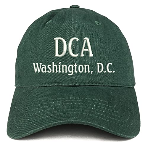 Trendy Apparel Shop DCA Washington DC Low Profile Soft Cotton Baseball Cap