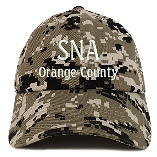 Trendy Apparel Shop SNA Orange County Low Profile Soft Cotton Baseball Cap