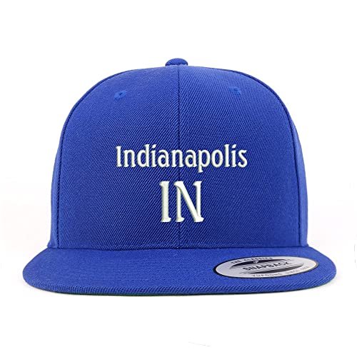 Trendy Apparel Shop Indianapolis in Embroidered Flatbill Snapback